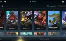WILD RIFT 69 SKINS;  PASSE ON; PASSO TODOS OS DADOS