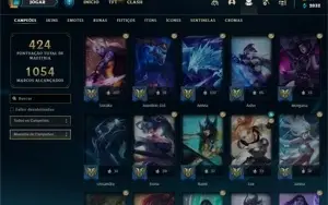 Conta League Of Legends