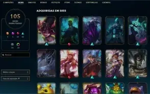 Conta League Of Legends
