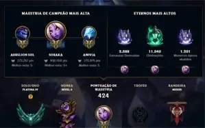 Conta League Of Legends