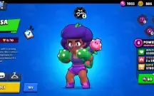 Conta Brawl Stars com o Brock herói, Buzzilla e Leon!