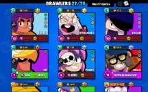 Conta Brawl Stars com o Brock herói, Buzzilla e Leon!