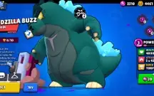 Conta Brawl Stars com o Brock herói, Buzzilla e Leon!