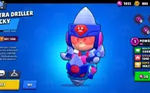 Conta Brawl Stars com o Brock herói, Buzzilla e Leon!