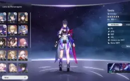 Conta Honkai Star Rail Ar 67 - Seele+Cone/Loba/Blade/Dan Il