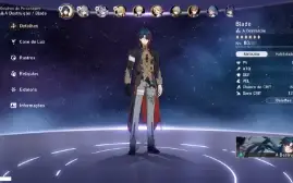 Conta Star Rail Blade + Bronya + Loba + Luocha + Welt +++