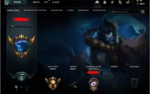 Conta nivel 116, ouro 2, 93 champ, 61 skins