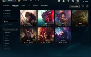 Conta do lol Platina com todos campeões