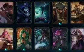 Conta Legue of Legends Ouro 3 com 117 skins mono riven