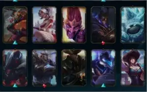 Conta Legue of Legends Ouro 3 com 117 skins mono riven