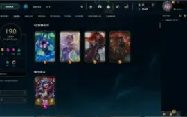 Conta Lol D2/D3 - 190 skins