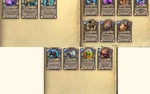 Conta hearhstone com vários heróis e lendárias