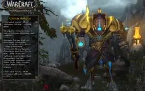 CONTA WOW TOP COM SKIN DRUIDA GUARDIÃO