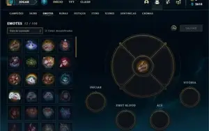 Conta Diamante 2 com 30 Champs e 15 Fragmentos de Skins