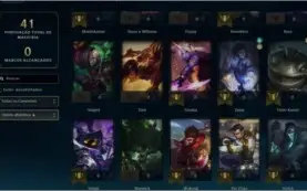 Conta smurf lol platina 3 MMR Alto