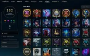 Conta de lol Platina 1 - 8100 reais gastos nela