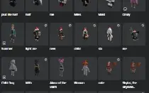 Conta com +700 robux, várias skins, passes e jogos upados