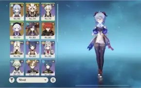 Ar51, Gany + harpa, Itto, Diluc c1, Mona, Qiqi