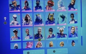 Fortnite conta barata 138 skins
