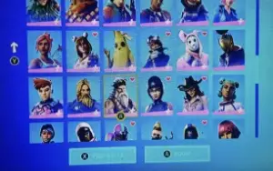 Fortnite conta barata 138 skins