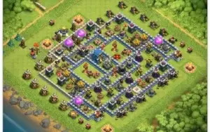 Clash of Clans cv 12 quase full