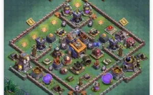 Clash of Clans cv 12 quase full