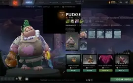 CONTA DOTA 2 DIVINE COM ARCANAS, PERSONAS, ITENS EXCLUSIVOS