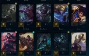Conta plat 3  lvl 40 58%de winrate
