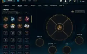 Conta PLATINA 4 - Smurf LOL (league of legends) ELOMOON