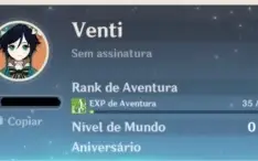 VENTI / AR 14 + 7 PERSONAGENS 4* (TRAVELLER FEMININA)