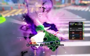 Conta roblox anime universal com zoro tier sss Com Ruler