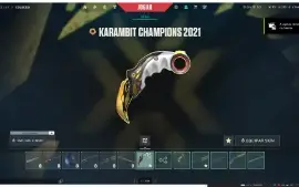 Conta de valorant antiga e com skins champions 2021