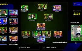 efootball2025 conta de pc stean com 1.242moedas
