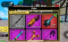 Conta De Blox Fruits Com Dragom Comida Dark Blade 2X Money