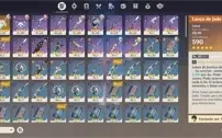 Conta Xiao + Lança de Jade  AR46 + Resinas