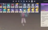 Conta Xiao + Lança de Jade  AR46 + Resinas