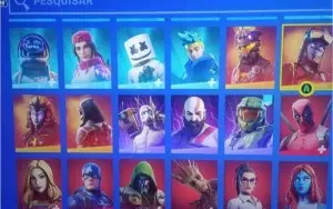 Conta Fortnite Muito Rara
