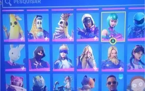 Conta Fortnite Muito Rara