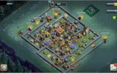 Conta clash of clans cv 13 quase full