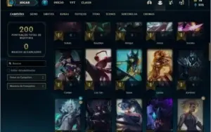 Conta platina 3 com 24 skins e 68 champs ( MAIN SUP )