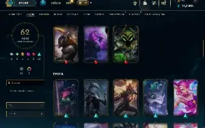 Bronze 2 com 115 Champs e 62 Skins ( JG / ADC / MID )