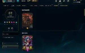 Bronze 2 com 115 Champs e 62 Skins ( JG / ADC / MID )