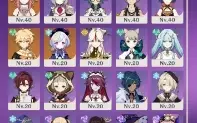 Conta AR33 Com Raiden C1, Yae Miko, Qiqi, Jean, Xianyun
