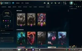 conta de valorant com champions 2021 e sherriff arcane mais