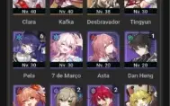 23 Chars T5 + 16 Armas T5 + Skin Ayaka E Keqing + Star Rail