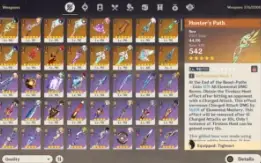 23 Chars T5 + 16 Armas T5 + Skin Ayaka E Keqing + Star Rail