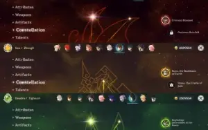 23 Chars T5 + 16 Armas T5 + Skin Ayaka E Keqing + Star Rail