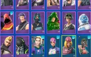 fortnite account with several bundles