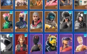 fortnite account with several bundles