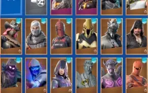 fortnite account with several bundles